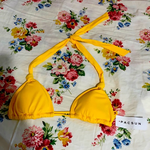 NWT small PACSUN Yellow Bikini - Picture 6 of 6